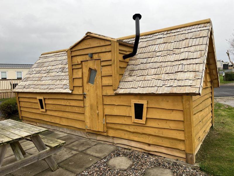 New Scandinavian Eco Fairy House Off site sale 4 bed    price £19,500 plus vat